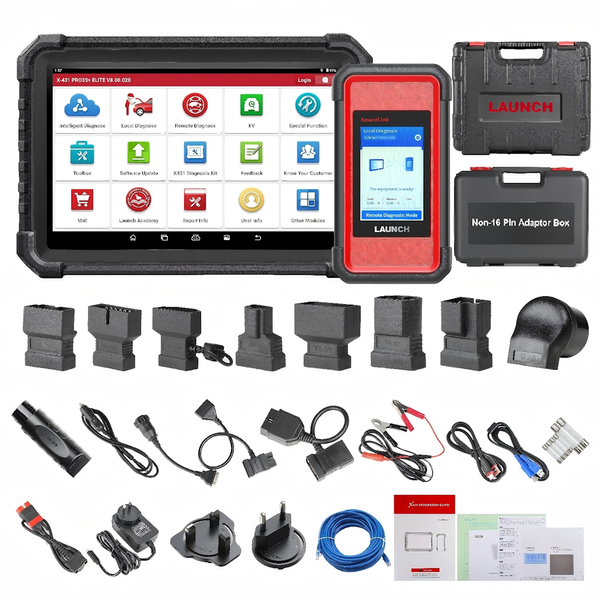 Автосканер Launch X431 Pro3S+ Elite +OBD1 Pack (всі системи, 40+ сервісних функцій, 2 роки оновлень, кодування, тести, CAN FD, DoIP, J2534) 11594 фото