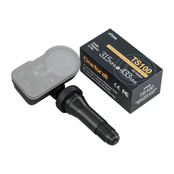 Датчик TPMS XTOOL TS100 Pro (металевий вентиль, 315/433 МГц, всі марки) 11570 фото