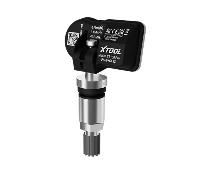 Датчик TPMS XTOOL TS100 Pro (металевий вентиль, 315/433 МГц, всі марки) 11570 фото