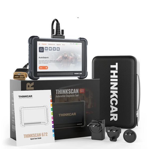 Автосканер Thinkcar ThinkScan 672 (все системы, 28 сервисных функций, бессрочные обновления, тесты, IMMO, CAN FD) 11605 фото