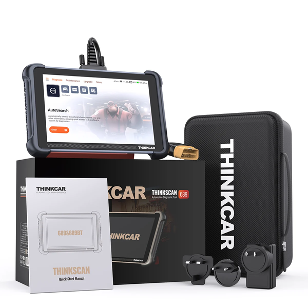 Автосканер Thinkcar ThinkScan 689 (все системы, 35 сервисных функций, бессрочные обновления, кодирование, тесты, CAN FD, DoIP) 11606 фото