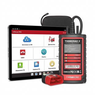 Автосканер Thinkcar ThinkDiag 2 LVS Scan Pro (Android, все системы, 40+ сервисных функций, 1 год обновлений, кодирование, тесты, программирование, CAN FD) 11493 фото