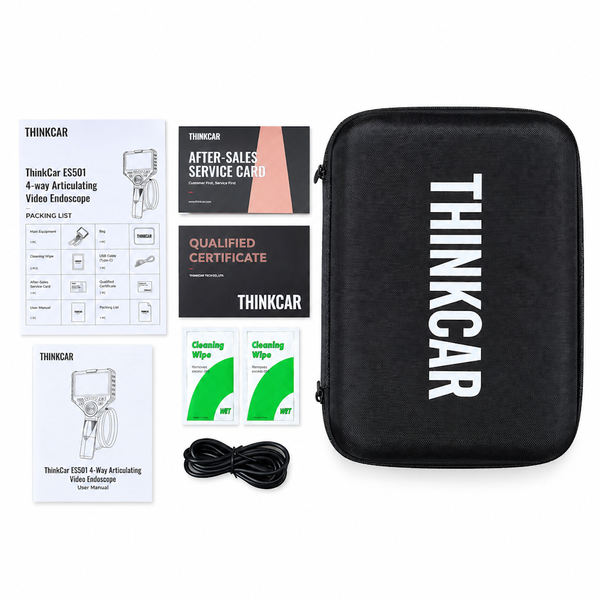 Эндоскоп Thinkcar ES501 (&Oslash;6,2мм, 1 камера, зонд 1,5м) с артикуляцией 360&deg; 11607 фото