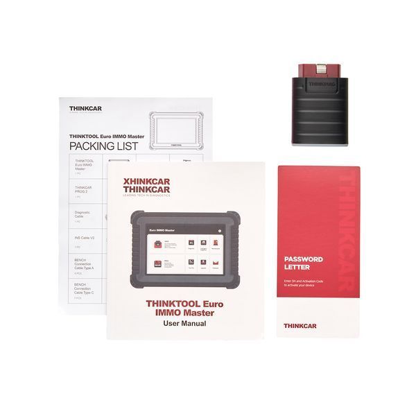 Автосканер Thinkcar Thinktool Euro IMMO Master (всі системи, 14 сервісних функцій, 2 роки оновлень, кодування, тести, програмування, IMMO) 11314 фото