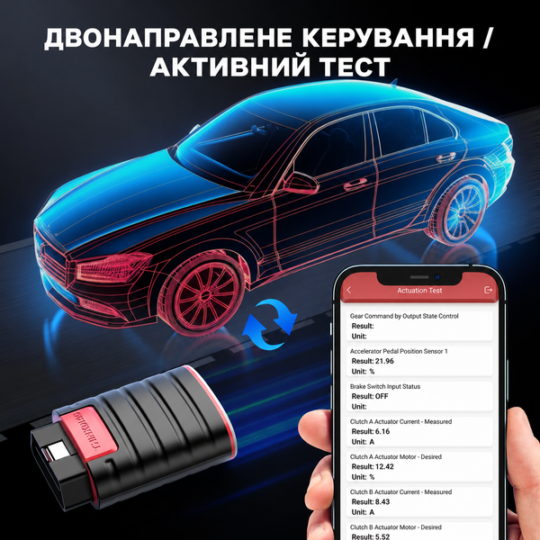 Автосканер Thinkcar ThinkDiag (Android/IOS, всі системи, 15 сервісних функцій, 2 роки оновлень, кодування, тести) 10251 фото